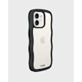 Miniatyrbild 3 av 5: holdit iPhone 12 / 12 Pro Skal Wavy Svart/Transpar