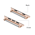 Miniatyrbild 3 av 5: Spring Bar Fästen till Apple Watch 41/40/38 mm - Roséguld Roséguld Roséguld