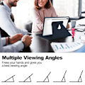 Miniatyrbild 3 av 6: Samsung Galaxy Tab S10 Plus Fodral 360° Rotation Mörk Blå