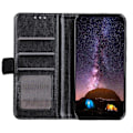 Miniatyrbild 4 av 6: Samsung Galaxy S22 Ultra Fodral Crazy Horse Läder Svart
