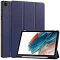 Miniatyrbild 1 av 6: Samsung Galaxy Tab A9 Plus Fodral Tri-Fold Pennhållare Mörk Blå