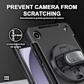 Miniatyrbild 6 av 6: Samsung Galaxy Tab A9 Skal 360 Rotation Shockproof Med Rem