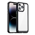 Miniatyrbild 1 av 6: iPhone 14 Pro Max Skal Akryl/TPU Transparent/Svart