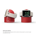 Miniatyrbild 5 av 5: Apple Watch Silikon Stativ Röd