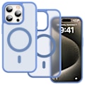 Miniatyrbild 2 av 6: ColorPop iPhone 15 Pro Max Skal CH MagSafe Matt Ljus Lila