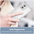 Miniatyrbild 5 av 6: Motorola Moto G73 5G Skal Robust Hybrid Transparent
