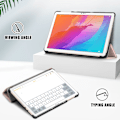 Miniatyrbild 2 av 5: Huawei MatePad T 10 / T 10s - Tri-Fold Fodral - Roséguld Roséguld Roséguld