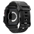Miniatyrbild 2 av 6: Spigen Apple Watch 10 46 mm Skal Rugged Armor 'Pro' Svart