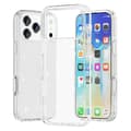 iPhone 18 Pro/17 Pro Skal Hybrid Glitter Vit