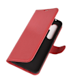 Miniatyrbild 2 av 5: Xiaomi Mi Note 10 Lite - Litchi Plånboksfodral - Röd Red Röd