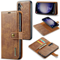 Miniatyrbild 1 av 6: DG.MING Samsung Galaxy A36 5G/A56 5G 2in1 Fodral / Skal Brun