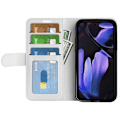 Miniatyrbild 2 av 6: Google Pixel 9a Fodral Crazy Horse Läder Vit