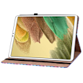 Miniatyrbild 4 av 6: Samsung Galaxy Tab A7 Lite (2021) Fodral Vävd Textur Blå/Rosa
