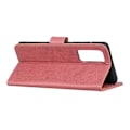 Miniatyrbild 4 av 5: OnePlus 9 - KHAZNEH Läder Fodral - Rosa Pink Rosa