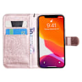 Miniatyrbild 4 av 6: iPhone 13 Mini - Solid Läder Fodral - Roséguld