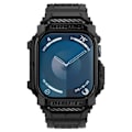 Miniatyrbild 4 av 6: Spigen Apple Watch 10 46 mm Skal Rugged Armor 'Pro' Svart