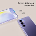 Miniatyrbild 3 av 5: Tech-Protect Galaxy S25 Plus Skal FlexAir Hybrid Transparent