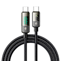 Miniatyrbild 1 av 6: Mcdodo 1.2m 100W 5A USB-C - USB-C Auto Off Kabel Svart