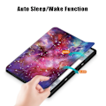 Miniatyrbild 4 av 6: Lenovo Tab P12 Fodral Tri-Fold Läder Cosmic Space