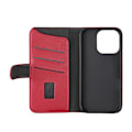 Miniatyrbild 3 av 5: Gear iPhone 16 Pro Fodral MagSeries Läder Deep Red