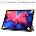 Miniatyrbild 4 av 5: Lenovo Tab P11 / P11 Plus - Tri-Fold Läder Fodral - Graffiti