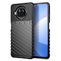 Miniatyrbild 1 av 2: Xiaomi Mi 10T Lite 5G - Twill Textur Skal - Svart Black Svart
