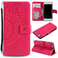 Miniatyrbild 1 av 5: iPhone 7/8/SE (2020/2022) - Mandala Plånboksfodral - Rosa Rosa