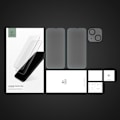 Miniatyrbild 2 av 5: Tech-Protect iPhone 14 3-PACK Skärmskydd/Linsskydd