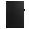 Miniatyrbild 3 av 6: Samsung Galaxy Tab S7 Plus / Tab S8 Plus Litchi Läder Fodral Svart