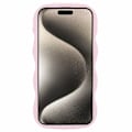 Miniatyrbild 2 av 6: iPhone 15 Pro Max Mobilskal Wavy Ljusrosa