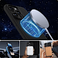 Miniatyrbild 2 av 6: Tech-Protect iPhone 15 Skal MagSafe Silikon Matt Svart