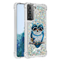 Miniatyrbild 3 av 5: Samsung Galaxy S21 - Shockproof Quicksand Skal - Uggla Uggla