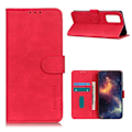 Miniatyrbild 1 av 5: OnePlus 9 - KHAZNEH Retro Läder Fodral - Röd Red Röd