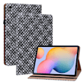 Miniatyrbild 1 av 6: Samsung Galaxy Tab S6 Lite Fodral Vävd Textur Svart