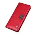 Miniatyrbild 5 av 5: OnePlus 9 - KHAZNEH Tri-Color Läder Fodral - Röd Red Röd