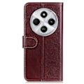 Miniatyrbild 6 av 6: Xiaomi Redmi 14C Plånboksfodral Crazy Horse Läder Brun