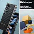 Miniatyrbild 6 av 7: Spigen Caseology Galaxy Z Fold 5 Skal Parallax Matt Svart