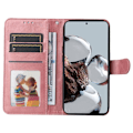 Miniatyrbild 2 av 6: Xiaomi 12T / 12T Pro Fodral Läder Roséguld