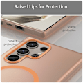 Miniatyrbild 6 av 6: Samsung Galaxy S23 Ultra Skal MagSafe Slim Matt Orange