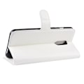 Miniatyrbild 5 av 5: OnePlus 7 - Litchi Plånboksfodral - Vit White Vit