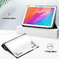 Miniatyrbild 2 av 5: Huawei MatePad T 10 / T 10s - Tri-Fold Fodral - Dont Touch Me