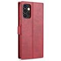 Miniatyrbild 3 av 5: Samsung Galaxy A72 - AZNS Läder Fodral - Röd Red Röd