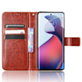 Miniatyrbild 2 av 6: Motorola Edge 30 Fusion 5G Fodral Crazy Horse Läder Brun