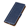 Miniatyrbild 2 av 5: Samsung Galaxy A72 - Litchi Läder Fodral - Blå Blue Blå