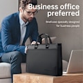 Miniatyrbild 2 av 6: MARK RYDEN 14" Business Portfölj / Handväska Med Axelrem Elegant Svart