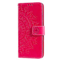 Miniatyrbild 3 av 6: Samsung Galaxy A03s Fodral Mandala Läder Rosa