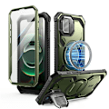 Miniatyrbild 1 av 5: Supcase iPhone 16e Skal MagSafe Iblsn ArmorBox Guldan