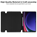 Miniatyrbild 2 av 6: Samsung Galaxy Tab S10 Ultra Fodral 360° Rotation Svart