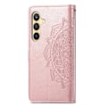 Miniatyrbild 6 av 6: Samsung Galaxy S24 Fodral Mandala Tryck Roséguld