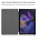 Miniatyrbild 4 av 6: Samsung Galaxy Tab A8 10.5 (2021) Fodral Tri-Fold Dont Touch Me